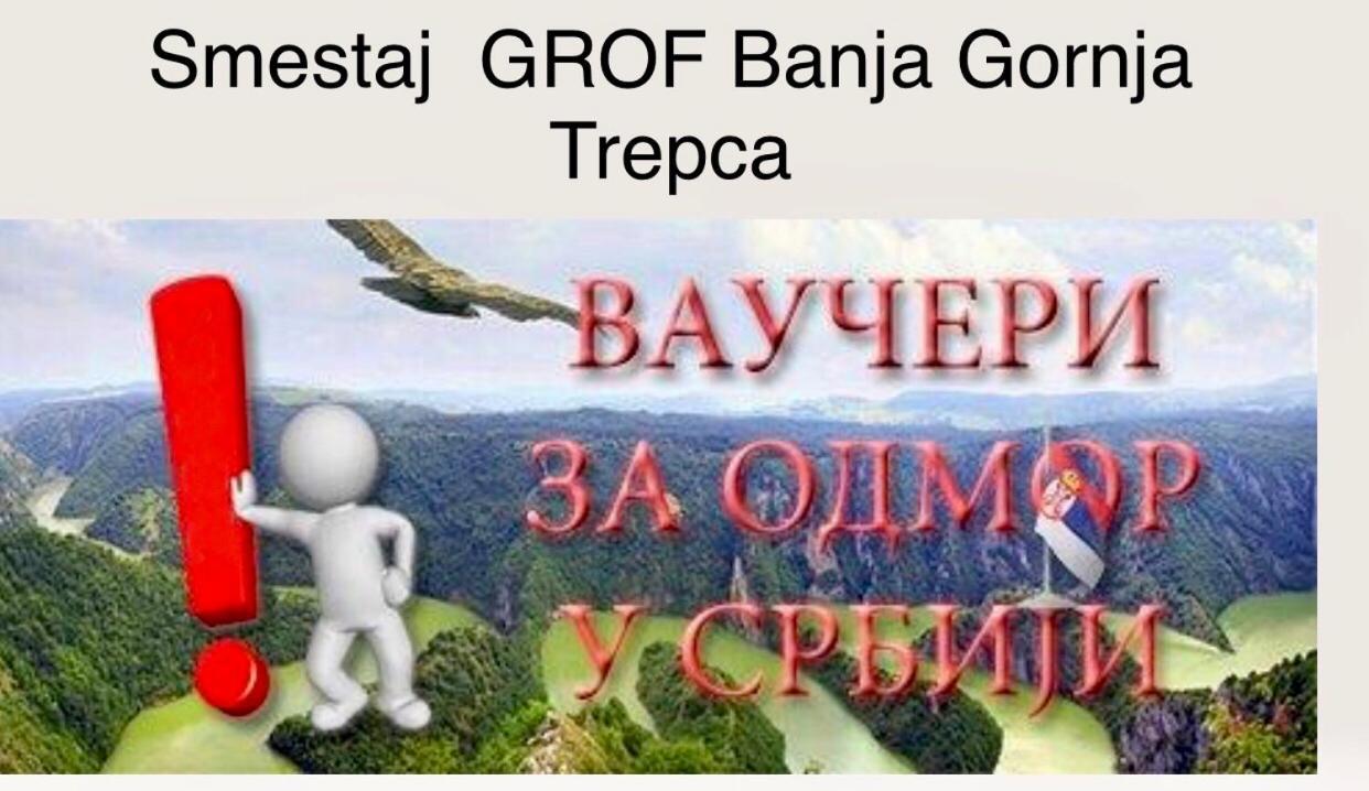 Banja Gornja Trepca-Smestaj Grof Exteriér fotografie