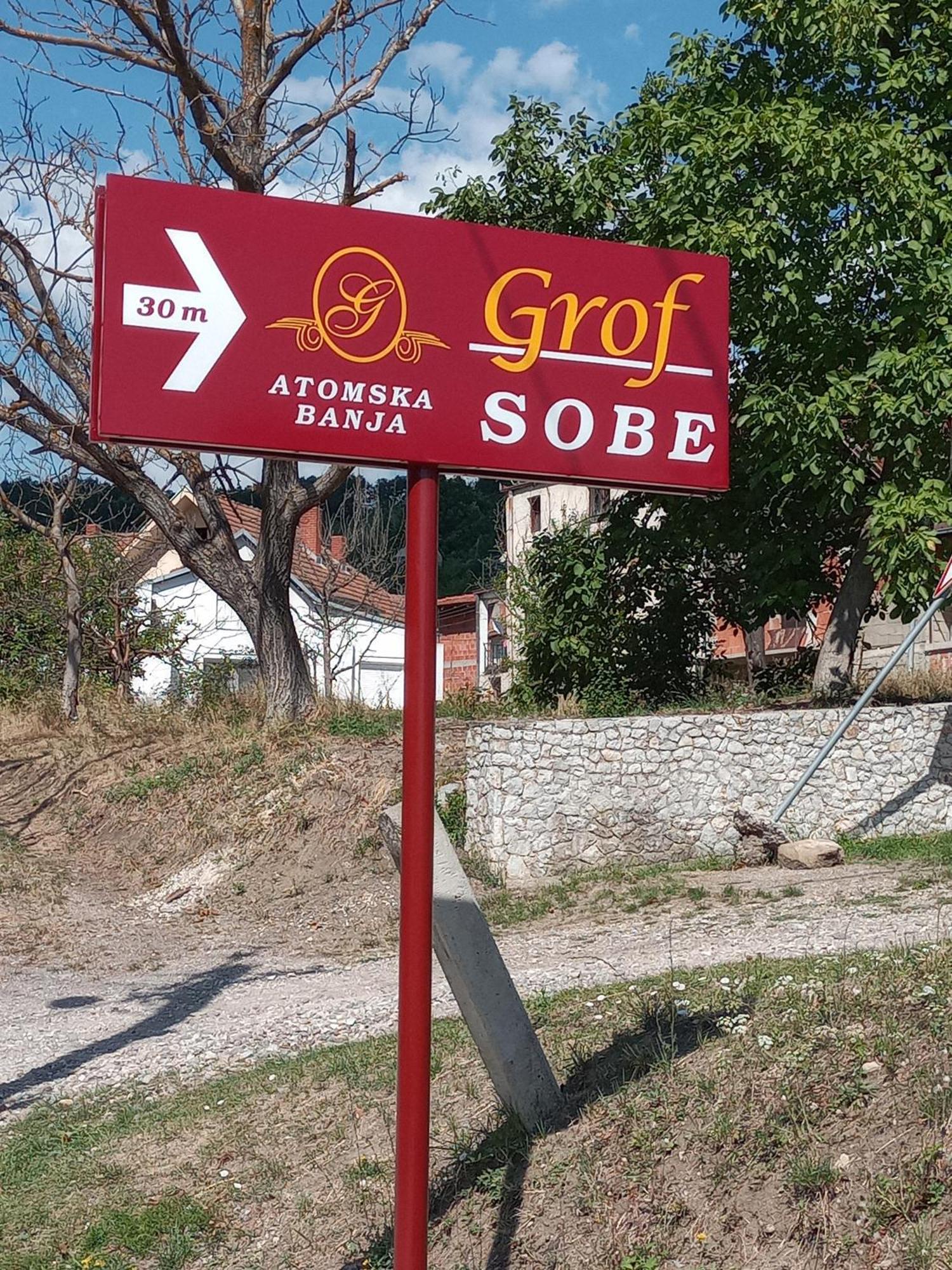 Banja Gornja Trepca-Smestaj Grof Exteriér fotografie